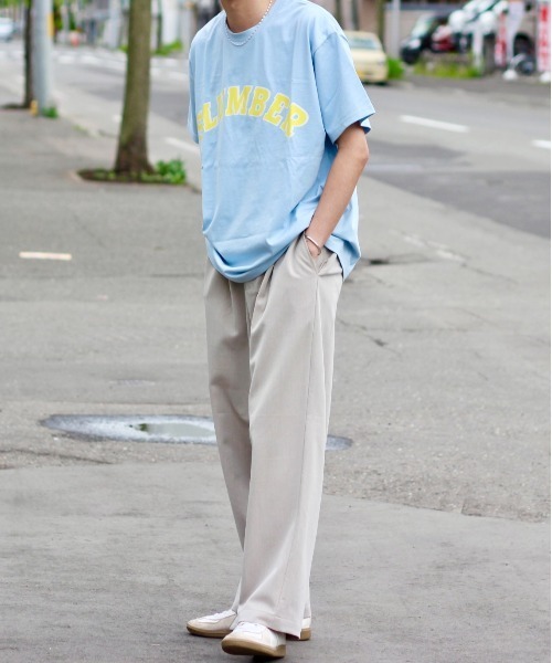 y/m by れぽすけ（イムバイレポスケ）の「SLUMBER T/SH（Tシャツ/カットソー・メンズ・ホワイト/ライトブルー/ブラック・MEDIUM/LARGE）」の15枚目の写真