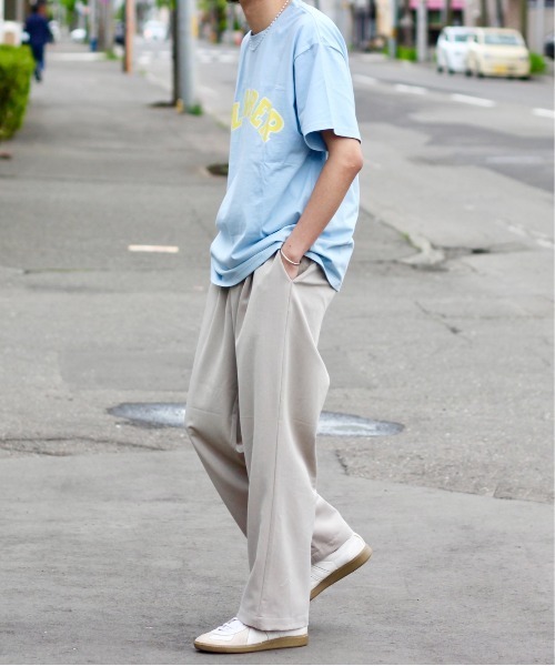 y/m by れぽすけ（イムバイレポスケ）の「SLUMBER T/SH（Tシャツ/カットソー・メンズ・ホワイト/ライトブルー/ブラック・MEDIUM/LARGE）」の8枚目の写真