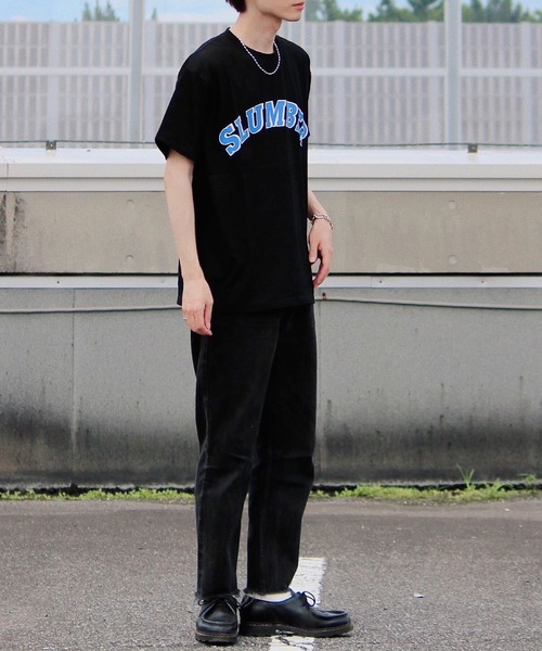 y/m by れぽすけ（イムバイレポスケ）の「SLUMBER T/SH（Tシャツ/カットソー・メンズ・ホワイト/ライトブルー/ブラック・MEDIUM/LARGE）」の4枚目の写真