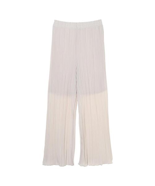 koe(コエ)の「ランダムプリーツパンツ*(その他パンツ・レディース・グリーン系その他3/ラベンダー/アイボリー・M)」の19枚目の写真