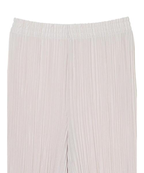 koe(コエ)の「ランダムプリーツパンツ*(その他パンツ・レディース・グリーン系その他3/ラベンダー/アイボリー・M)」の21枚目の写真