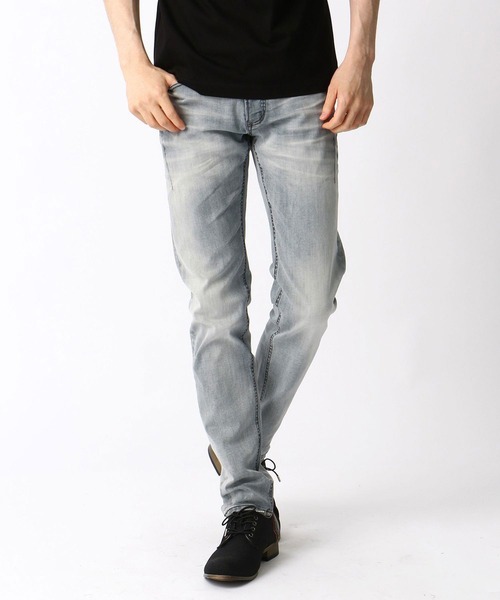 HIDEAWAYS NICOLE(ハイダウェイニコル)の「ハイパワーストレッチデニムパンツ(デニムパンツ・メンズ・ブラック/グレー/ブルー/ネイビー・SMALL/MEDIUM/LARGE/X-LARGE)」の5枚目の写真