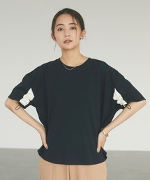 袖スピンドルTシャツ *