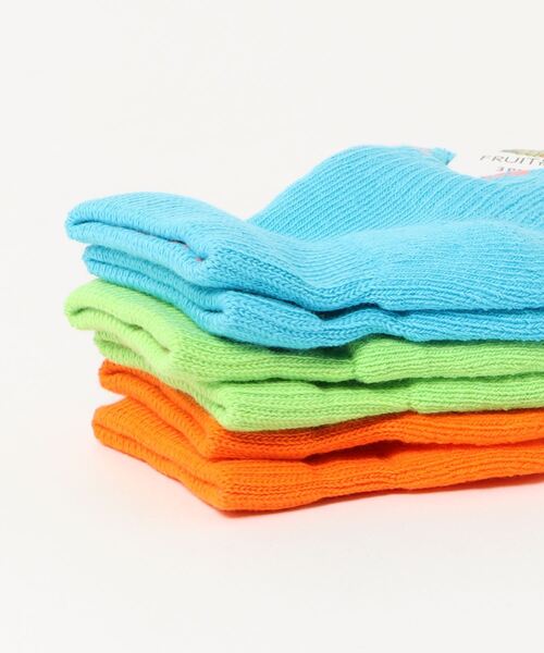 FRUIT OF THE LOOM(フルーツオブザルーム)の「《FRUIT OF THE LOOM》KID'S 3P SOCKS(ソックス/靴下・キッズ・その他/その他1/その他2/その他3・SMALL/MEDIUM)」の7枚目の写真