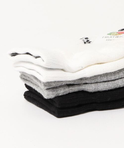 FRUIT OF THE LOOM(フルーツオブザルーム)の「《FRUIT OF THE LOOM》KID'S 3P SOCKS(ソックス/靴下・キッズ・その他/その他1/その他2/その他3・SMALL/MEDIUM)」の8枚目の写真