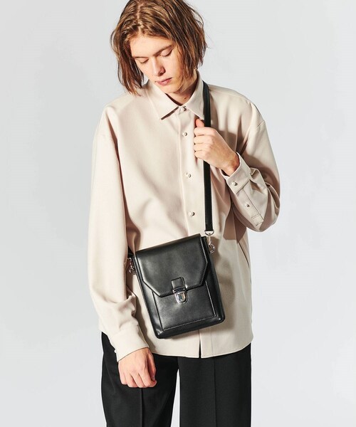 tk.TAKEO KIKUCHI（ティーケータケオキクチ）の「◆フラップスクエアボックスショルダーバッグ（ショルダーバッグ・メンズ・カーキ/ボルドー/ブラック系8/ベージュ系8/グレー/ブラック・00）」の17枚目の写真