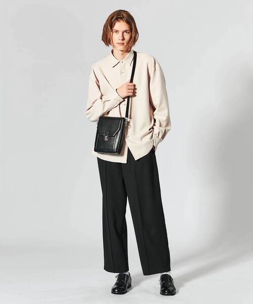 tk.TAKEO KIKUCHI（ティーケータケオキクチ）の「◆フラップスクエアボックスショルダーバッグ（ショルダーバッグ・メンズ・カーキ/ボルドー/ブラック系8/ベージュ系8/グレー/ブラック・00）」の16枚目の写真