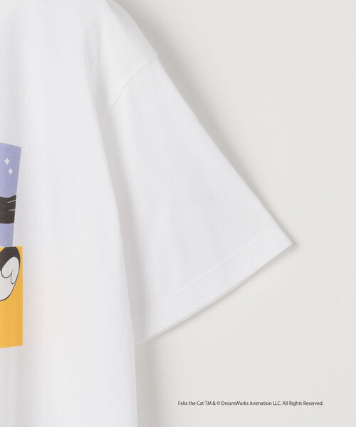 FREDY MAC（フレディーマック）の「『FELIX(フィリックス)』 カラーパネル Tシャツ（Tシャツ/カットソー・メンズ・ホワイト・MEDIUM/LARGE）」の4枚目の写真