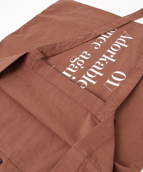 Kastane（カスタネ）の「カラバリエコバック（エコバッグ/サブバッグ・レディース・ホワイト/ブラウン/レッド/ピンク/イエロー/グリーン/サックスブルー/ホワイト系その他/ブラック・FREE）」の10枚目の写真