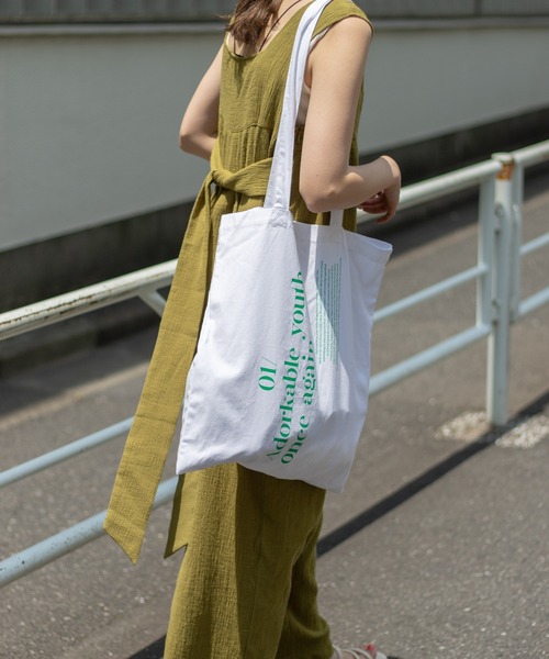 Kastane（カスタネ）の「カラバリエコバック（エコバッグ/サブバッグ・レディース・ホワイト/ブラウン/レッド/ピンク/イエロー/グリーン/サックスブルー/ホワイト系その他/ブラック・FREE）」の15枚目の写真