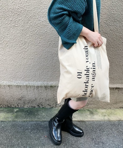 Kastane（カスタネ）の「カラバリエコバック（エコバッグ/サブバッグ・レディース・ホワイト/ブラウン/レッド/ピンク/イエロー/グリーン/サックスブルー/ホワイト系その他/ブラック・FREE）」の17枚目の写真