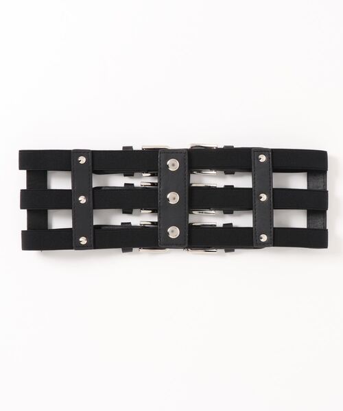 Narcissus（ナルシス）の「【Narcissus】３連ベルト（ベルト・レディース・ブラック・FREE）」の9枚目の写真