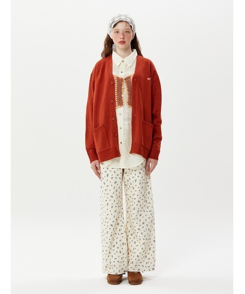 KIRSH(キルシー)の「A'GEM/9 × .kom『KIRSH/キルシー』SMALL CHERRY V-NECK CARDIGAN/スモールチェリー Vネックカーディガン(カーディガン/ボレロ・レディース・ブラック/オレンジ/ブルー/アイボリー・FREE)」の15枚目の写真