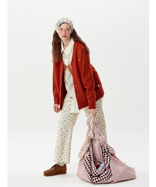 KIRSH(キルシー)の「A'GEM/9 × .kom『KIRSH/キルシー』SMALL CHERRY V-NECK CARDIGAN/スモールチェリー Vネックカーディガン(カーディガン/ボレロ・レディース・ブラック/オレンジ/ブルー/アイボリー・FREE)」の20枚目の写真