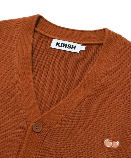 KIRSH(キルシー)の「A'GEM/9 × .kom『KIRSH/キルシー』SMALL CHERRY V-NECK CARDIGAN/スモールチェリー Vネックカーディガン(カーディガン/ボレロ・レディース・ブラック/オレンジ/ブルー/アイボリー・FREE)」の8枚目の写真