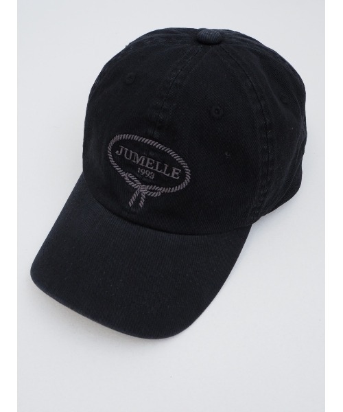 jumelle（ジュメロ）の「エンブレムビンテージキャップ（キャップ・レディース・ブラック/ベージュ・FREE）」の14枚目の写真
