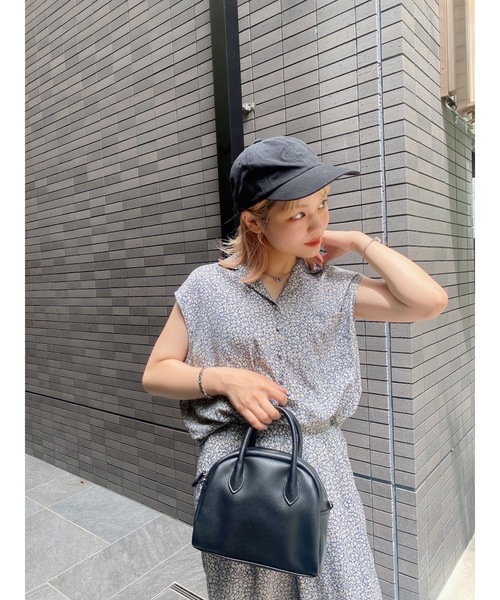 jumelle（ジュメロ）の「エンブレムビンテージキャップ（キャップ・レディース・ブラック/ベージュ・FREE）」の20枚目の写真