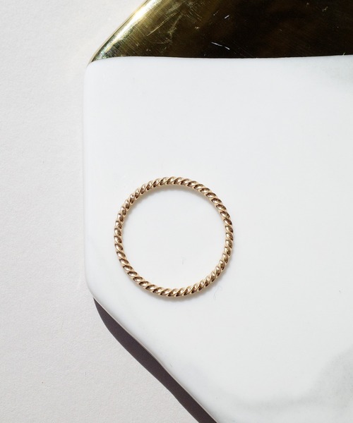SIGNAL(シグナル)の「【SIGNAL/シグナル】Twist Ring / ツイストリング(リング・レディース・シルバー/ゴールド・#11)」の19枚目の写真