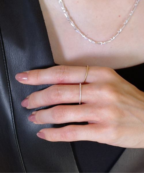 SIGNAL(シグナル)の「【SIGNAL/シグナル】Twist Ring / ツイストリング(リング・レディース・シルバー/ゴールド・#11)」の22枚目の写真