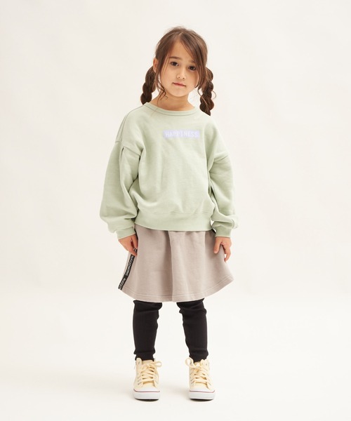 RUGGEDWORKS（ラゲッドワークス）の「サイドラインスウェットスカート（スカート・キッズ・ブラック/グレー・110/140/120/150/90/100/130）」の5枚目の写真