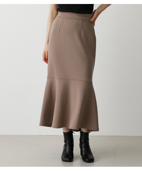 AZUL by moussy(アズールバイマウジー)の「LUXE MERMAID SK/リュクスマーメイドスカート(スカート・レディース・ブラック/ダークグリーン/ライトブラウン/マジェンタ・SMALL/MEDIUM)」の1枚目の写真