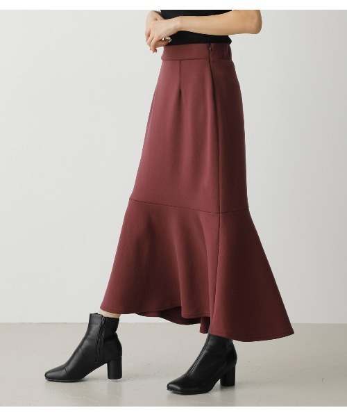 AZUL by moussy(アズールバイマウジー)の「LUXE MERMAID SK/リュクスマーメイドスカート(スカート・レディース・ブラック/ダークグリーン/ライトブラウン/マジェンタ・SMALL/MEDIUM)」の6枚目の写真