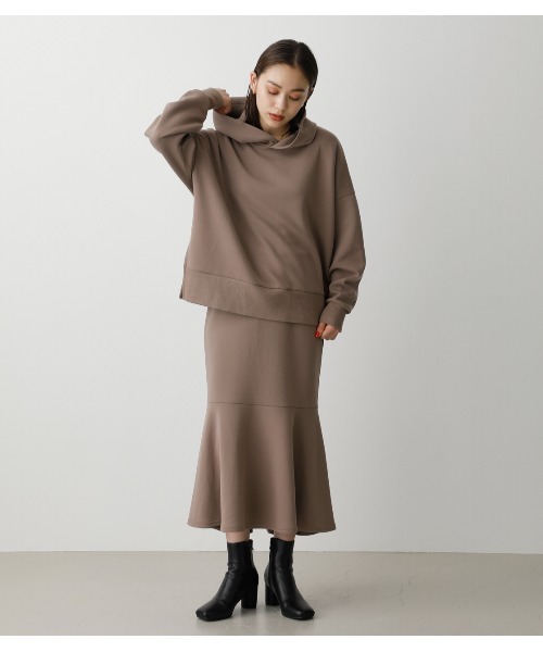 AZUL by moussy(アズールバイマウジー)の「LUXE MERMAID SK/リュクスマーメイドスカート(スカート・レディース・ブラック/ダークグリーン/ライトブラウン/マジェンタ・SMALL/MEDIUM)」の17枚目の写真