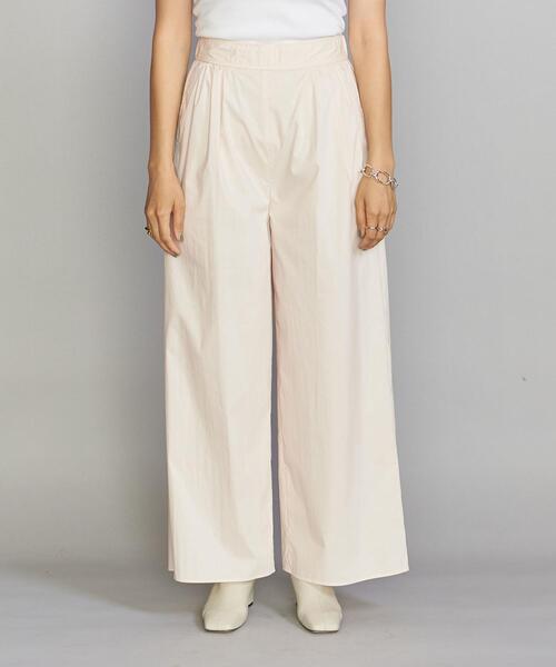 BEAUTY&YOUTH UNITED ARROWS（ビューティーアンドユースユナイテッドアローズ）の「BY イージーワイド ライナーパンツ -ウォッシャブル-（その他パンツ・レディース・オフホワイト・S/M）」の12枚目の写真