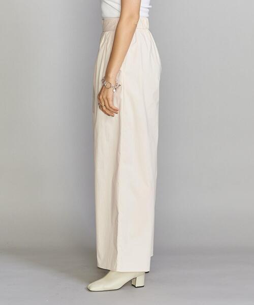 BEAUTY&YOUTH UNITED ARROWS（ビューティーアンドユースユナイテッドアローズ）の「BY イージーワイド ライナーパンツ -ウォッシャブル-（その他パンツ・レディース・オフホワイト・S/M）」の2枚目の写真