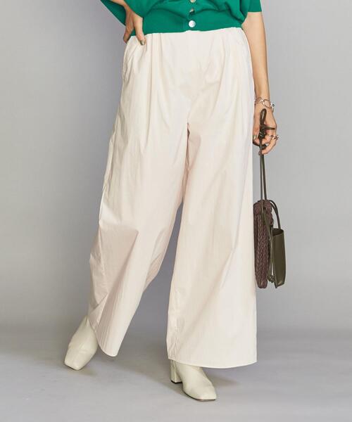 BEAUTY&YOUTH UNITED ARROWS（ビューティーアンドユースユナイテッドアローズ）の「BY イージーワイド ライナーパンツ -ウォッシャブル-（その他パンツ・レディース・オフホワイト・S/M）」の9枚目の写真