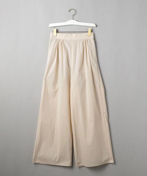 BEAUTY&YOUTH UNITED ARROWS（ビューティーアンドユースユナイテッドアローズ）の「BY イージーワイド ライナーパンツ -ウォッシャブル-（その他パンツ・レディース・オフホワイト・S/M）」の8枚目の写真
