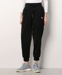 プーマ PUMA ニット パンツ_異素材MIX、コントラストカラーのオリジナル付属やトリムがアクセント