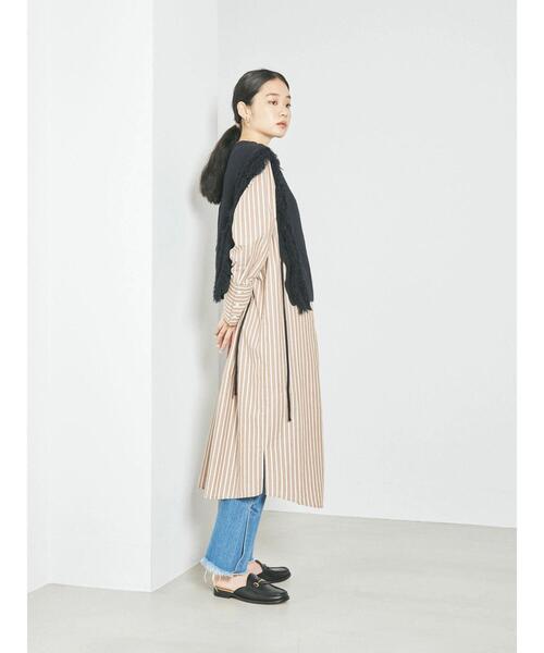 GARAGE OF GOOD CLOTHING（ガレージオブグッドクロージング）の「フリンジケーブルベスト＊（ニット/セーター・レディース・ホワイト/ベージュ系その他2/ブラック・FREE）」の20枚目の写真