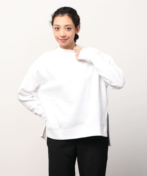 【セール】【BANANA REPUBLIC FACTORY STORE】日本限定 モックネックスウェットシャツ（スウェット）｜BANANA