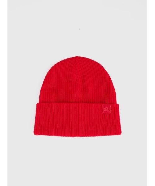 GAP（ギャップ）の「リブ編みビーニー（ニットキャップ/ビーニー・キッズ・ブラック/ゴールド/レッド/ライトグレー/ブルー系その他/ブルー・ONE SIZE）」の12枚目の写真