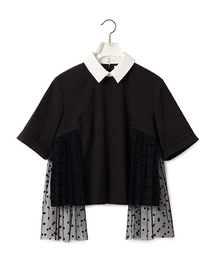 CAROLINA GLASER | 【予約】CAROLINA GLASER / ジャカードチュール トップス(シャツ/ブラウス)
