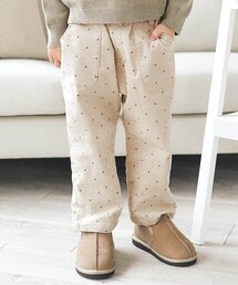 apres les cours | ゆったりコーデュロイパンツ 10分丈(その他パンツ)