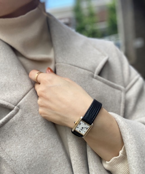 KOBE LETTUCE（コウベレタス）の「オーバーサイズロングガウンコート（チェスターコート・レディース・ブラック/ブルー/ホワイト系その他/ベージュ系その他/グリーン・S/M）」の13枚目の写真