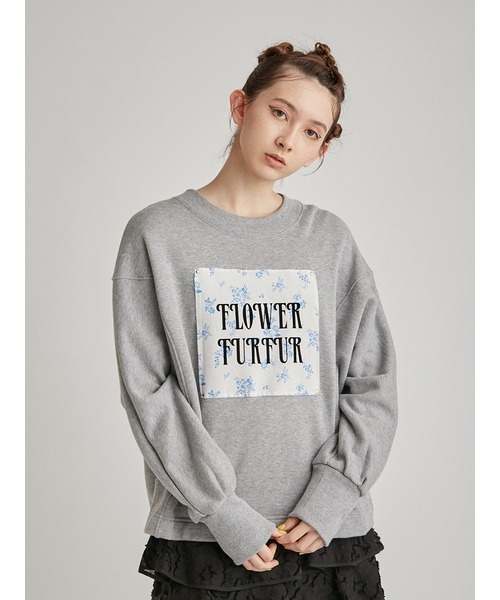 FURFUR（ファーファー）の「フラワースウェット（スウェット）」 - WEAR