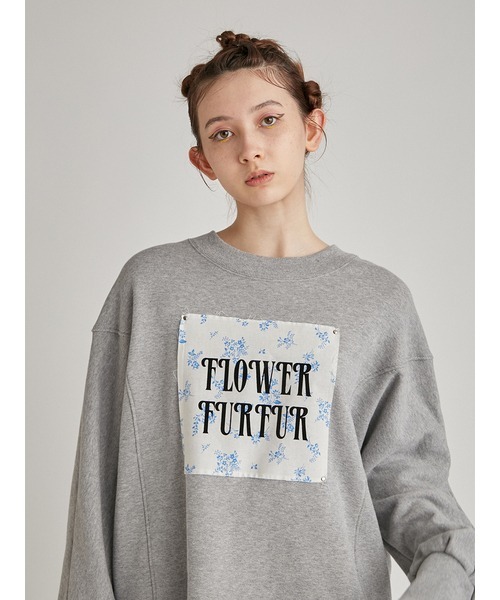 FURFUR（ファーファー）の「フラワースウェット（スウェット）」 - WEAR