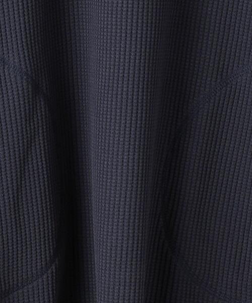 green label relaxing(グリーンレーベルリラクシング)の「<GLR/ lab>ワッフル フーディー 長袖 パーカー(パーカー・メンズ・オリーブ/ネイビー/ナチュラル・XL/L/M/S)」の15枚目の写真