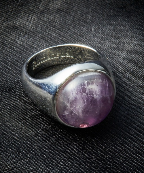 Romansual(ロマンシュアル)の「Romansual/ラウンドストーンリング(リング・レディース・シルバー/ゴールド・FREE)」の2枚目の写真