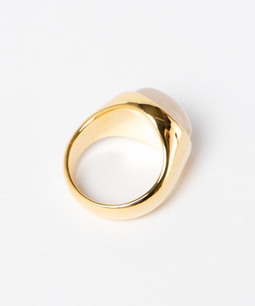 Romansual(ロマンシュアル)の「Romansual/ラウンドストーンリング(リング・レディース・シルバー/ゴールド・FREE)」の7枚目の写真