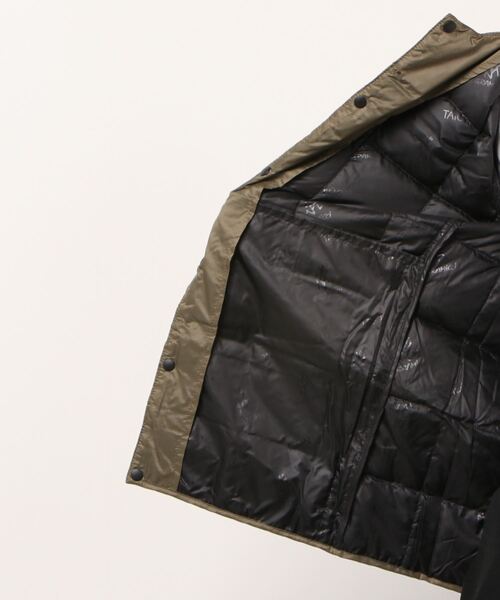 Gramicci（グラミチ）の「『GRAMICCI × TAION』INNER DOWN JACKET（ダウンジャケット/コート・レディース・ブラック/ベージュ/オリーブ・SMALL/MEDIUM/LARGE/X-LARGE/XX-LARGE）」の4枚目の写真