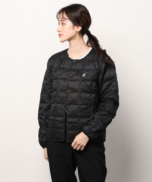 Gramicci（グラミチ）の「『GRAMICCI × TAION』INNER DOWN JACKET（ダウンジャケット/コート・レディース・ブラック/ベージュ/オリーブ・SMALL/MEDIUM/LARGE/X-LARGE/XX-LARGE）」の10枚目の写真