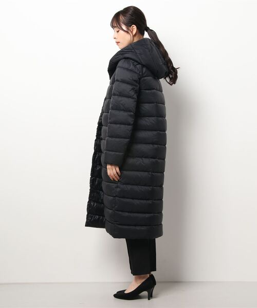 SISLEY(シスレー)の「フード付き中綿コート(その他アウター・レディース・ブラック・42/38/40)」の3枚目の写真