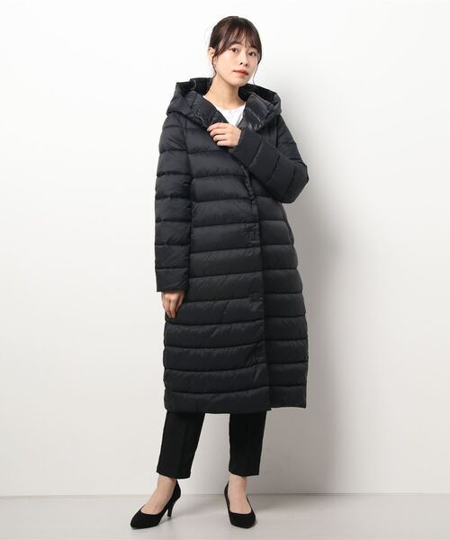 SISLEY(シスレー)の「フード付き中綿コート(その他アウター・レディース・ブラック・42/38/40)」の10枚目の写真