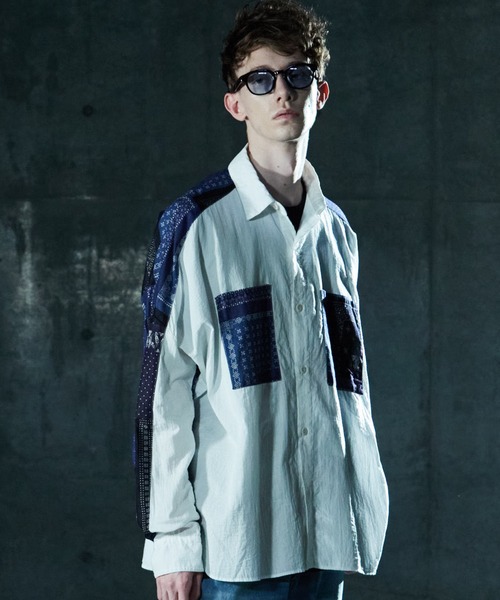 VIRGOwearworks（ヴァルゴウェアワークス）の「CLOTH CARRYING SHIRTS（シャツ/ブラウス・メンズ・ブラック/ホワイト・4/3/2）」の4枚目の写真