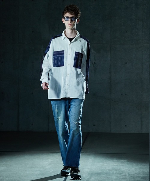 VIRGOwearworks（ヴァルゴウェアワークス）の「CLOTH CARRYING SHIRTS（シャツ/ブラウス・メンズ・ブラック/ホワイト・4/3/2）」の12枚目の写真