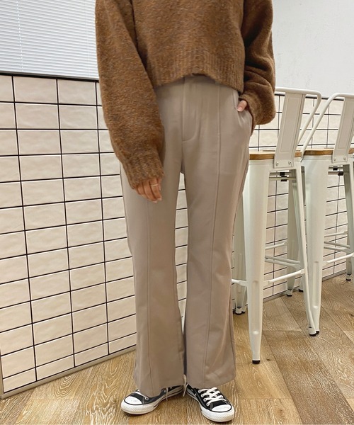 apres jour（アプレジュール）の「センターシームフレアパンツ【ZOZOTOWN限定アイテム】（その他パンツ・レディース・モカ/ダークグリーン/ダークブラウン・MEDIUM/SMALL/X-LARGE）」の21枚目の写真